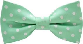 img 2 attached to 🎀 Carahere Handmade Pre Tied Classic Red Boys' Bow Ties: Timeless Accessories for a Dapper Look