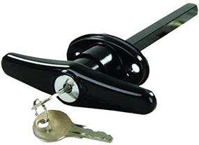 img 4 attached to 🔒 Enhance Security with JR Products 10985 Black Locking T-Handle for Ultimate Protection