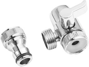 img 1 attached to 💧 DOITOOL 2PCS Sink Faucet Diverter Valve: Aerator, Adapter, and Connector