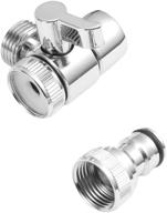 💧 doitool 2pcs sink faucet diverter valve: aerator, adapter, and connector logo