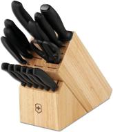 🔪 premium victorinox swiss classic 15-piece cutlery block set: top-quality kitchen knives for unparalleled precision and durability logo