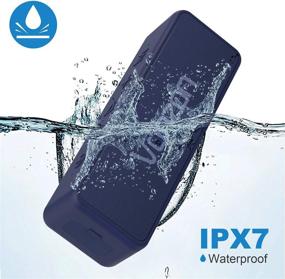 img 1 attached to 🔊 Vanzon X5 Pro Bluetooth колонка: 20 Вт громкий стерео звук, TWS, 24 часа проигрывания и защита от воды IPX7