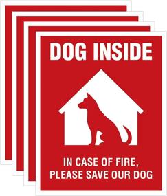 img 2 attached to Dog Inside Sticker Inches Safety