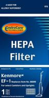 envirocare replacement hepa vacuum cleaner filter: fits kenmore ef-1 for canisters and uprights логотип