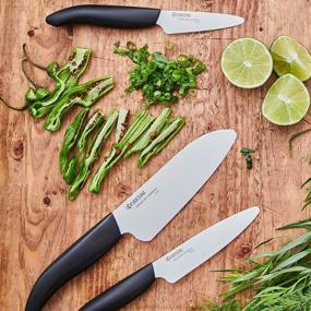 img 3 attached to 🔪 Kyocera Ceramic 3" Paring Knife with Sugarcane Sourced Material Handle: Superior Cutting Performance and Sustainable Design