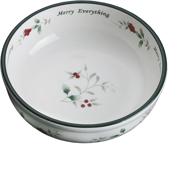 🍽️ winterberry dolomite tidbit plate - 7 inch by pfaltzgraff logo