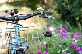 img 3 attached to 🚴 Portland Design Works Outpost Mount: Black Wire Basket Headlight Mount (32mm Diameter)