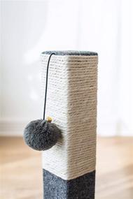 img 2 attached to 🐱 Catry Cat Scratching Post: Modern Minimalist Design, Perfect for Playful Kittens, Multiple Sizes Available