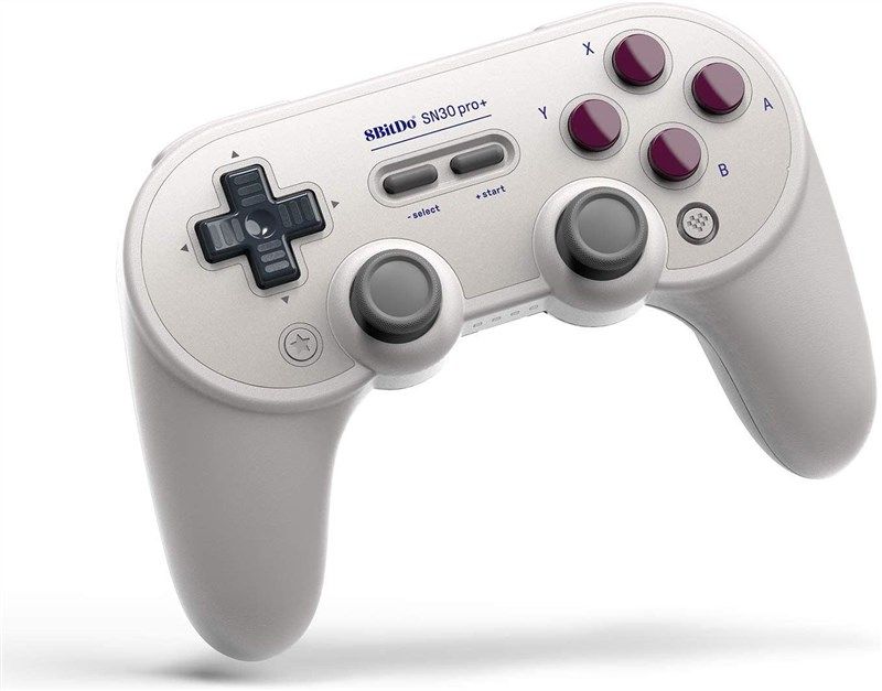 8bitdo sn30 pro bluetooth gamepad 로고
