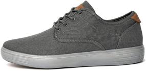 img 1 attached to 👟 Stylish and Comfortable: Puxowe Walking Canvas Sneakers – Casual Men's Shoes and Fashion Sneakers