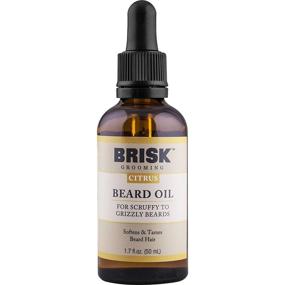 img 2 attached to 🍊 Citrus-infused Brisk Beard Grooming Oil Liquid - Boost Your Beard Hair, 1.7 Oz