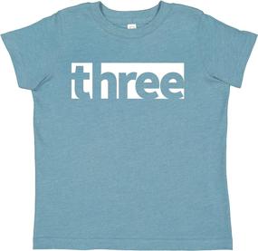 img 2 attached to 👕 Ate Apparel Unisex Third Birthday Boys' Clothing