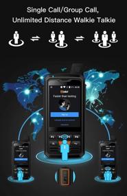 img 2 attached to 📞 UNIWA Alps F50 Zello PTT Walkie Talkie - 2.8" сенсорный экран, четырехъядерный MTK6735, 1 ГБ + 8 ГБ, 4000 мАч, 4G LTE, Android 6.0, прочный смартфон