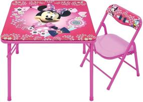 img 2 attached to 🌸 Minnie Mouse Blossoms & Bows Jr. Activity Set with 1 Chair