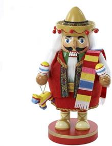 img 3 attached to 🎅 Mexican Nutcracker Tablepiece - Chubby Collection by Kurt Adler, 10.25-Inch
