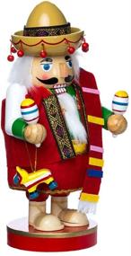 img 4 attached to 🎅 Mexican Nutcracker Tablepiece - Chubby Collection by Kurt Adler, 10.25-Inch