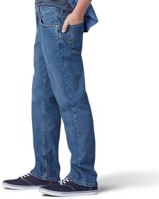 img 3 attached to LEE Relaxed Tapered Tackle Regular Boys' Jeans