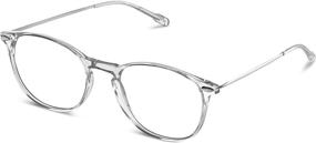 img 3 attached to 👓 Nooz Optics Oval Reading Glasses for Men and Women - Alba Model from Essential Collection - Magnifying Readers