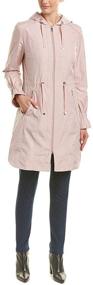 img 3 attached to Cole Haan Womens Hooded Anorack Women's Clothing in Coats, Jackets & Vests