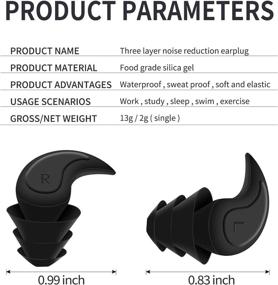 img 3 attached to 👂 SilentShield Construction Ear Plugs: Optimal Noise Reduction for Builders