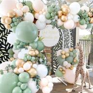 eucalyptus double stuffed balloons woodland decorations logo