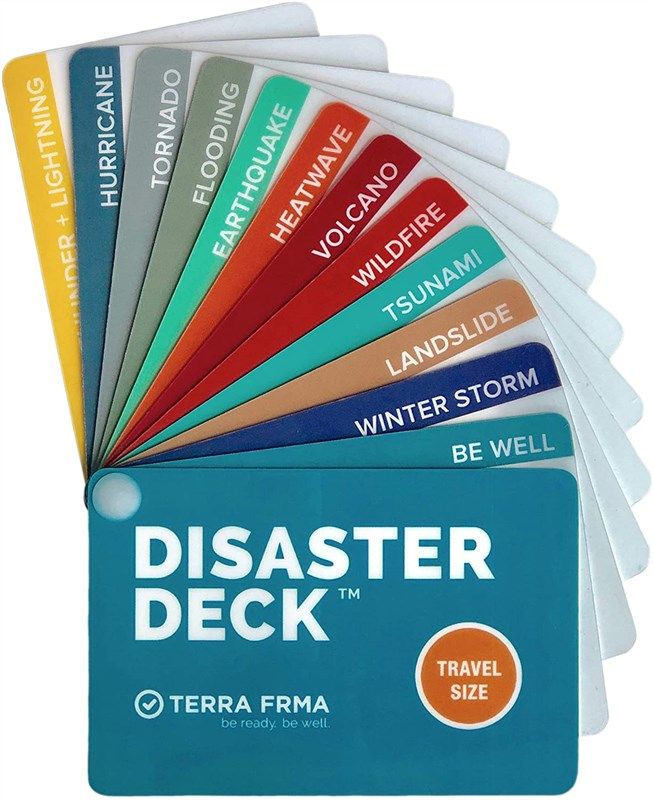 disaster deck pocket sized instructions earthquakes 로고