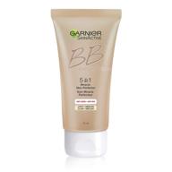 🌸 garnier bb cream anti-aging face moisturizer, skinactive, light medium, 2.5 ounce logo