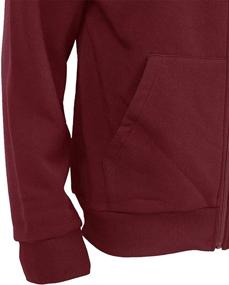 img 2 attached to Fleece Hoodies Lightweight Jackets Sweatshirts Men's Clothing in Active