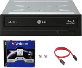 img 1 attached to 📀 LG WH16NS40 16X Blu-ray BDXL DVD CD Internal Burner Drive Bundle with Bonus 25GB M-DISC BD + SATA Cable + Mounting Screws