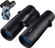 🔭 gskyer binoculars: 12x42 adult and kids binoculars for hunting, bird watching, concerts, sports, stargazing, and planets - large lens bak4 prism fmc with phone mount logo