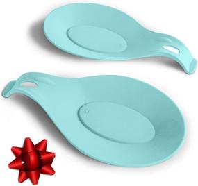 img 4 attached to 🥄 Enhance Your Kitchen with a Green Spoon Rest for your Stove