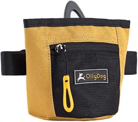 img 3 attached to OllyDog Goodie Treat Bag: Hands-Free Training Waist Belt Clip, Lightweight Pouch with Magnetic Opening - Ideal for Everyday Use, Featuring Versatile Wear Options