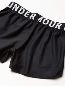 img 3 attached to 👧 Performance Encouragers: Under Armour Girls' Play Up Solid Workout Gym Shorts