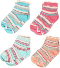 img 2 attached to 🧦 Kindersocks' Girl's Mix Match Socks: Comfortable and Fun Footwear for Girls