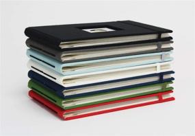 img 2 attached to 📷 Кинсо Карманные альбомы: Компактные и яркие альбомы красного цвета размером 4" x 6