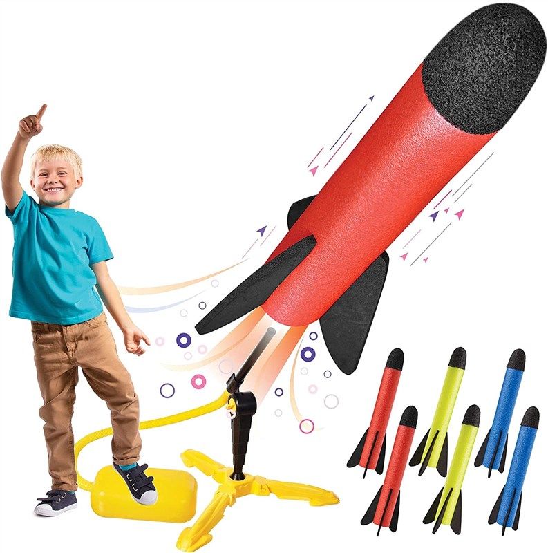 toy rocket launcher kids colorful 로고
