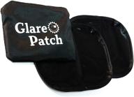 🌞 glare patch - mini static cling sun glare blocker for car windows. sun shade for baby seats, infant and baby side window, driver shade, glare visor, driver safety - pack of 2 logo