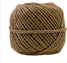 img 2 attached to 🔥 Beneroots 200ft Organic Hemp Wick: Natural Beeswax Coating, 1mm Size, Slow Burn, No Dripping - Clean & Odorless