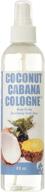 🌴 envirogroom coconut cabana cologne: refreshing natural scent in 8 oz bottle logo