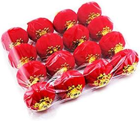 img 4 attached to Yahpetes Red Lantern 16 Piece Lucky Hanging Lanterns Decoration 1.97-inch x 2.17-inch - New Year Wedding Party Hang Mini Lantern Home Decoration for Chinese Spring Festival and Celebration