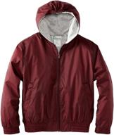 hunter boys' classroom uniform bomber jacket: top choice for jackets & coats logo