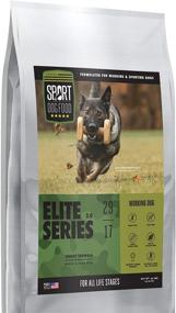 img 4 attached to 🦃 30 lb. Bag of Elite Series Working Dog Turkey Formula Dry Dog Food, Grain and Peas Free