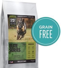 img 3 attached to 🦃 30 lb. Bag of Elite Series Working Dog Turkey Formula Dry Dog Food, Grain and Peas Free