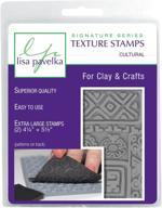 🎨 enhance your artistic creations with jhb international inc lisa pavelka 327067 texture stamp kit cultural logo