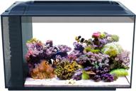 🐠 enhance your aquatic view with the fluval sea evo v saltwater fish tank aquarium kit, black logo