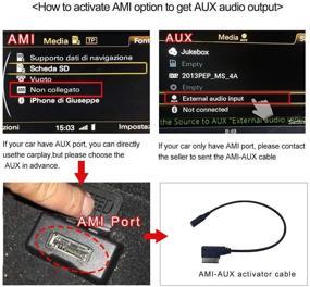 img 3 attached to 🚗 2021 CarlinKit Беспроводной декодер CarPay для Audi A3 (2013-2019) - Обновление оригинального экрана, поддержка Android Auto, совместим с OEM-радио.