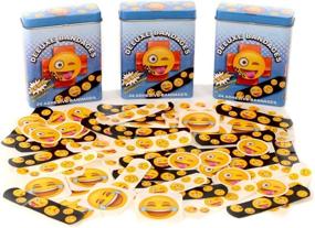 img 4 attached to 🩹 Emoji Universe Adhesive Bandages: 72 Count Strips, 3-Pack Bundle