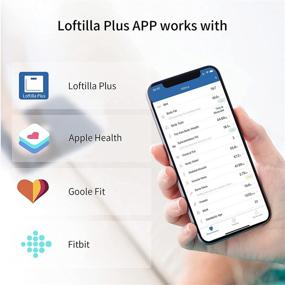 img 1 attached to 📊 Весы для тела и жира LOFTILLA Smart, с поддержкой WiFi и Bluetooth и 14 показателями композиции тела, вес до 400 фунтов