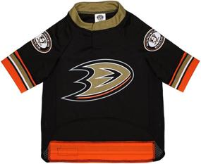 img 3 attached to 🦆 NHL Anaheim Ducks Pet Jersey - Let Your Furry Friend Become a True NHL Fan!