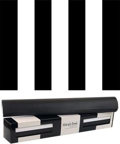 img 4 attached to 🔳 Scentennials Midnight Streak Scented Drawer and Shelf Liners: Black & White Stripes - Six Large 16.5 x 22 Inch Non-Adhesive Sheets for Closet Shelves and Dresser Drawers